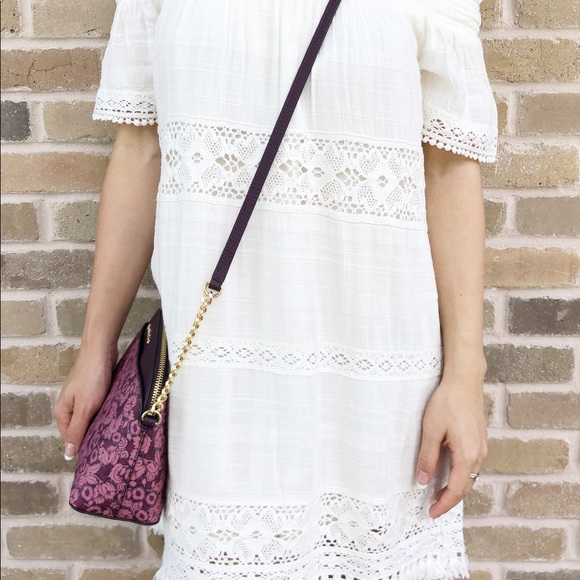 Gaby’sBags👜💕-NWT Michael Kors Crossbody Floral - Picture 3 of 6